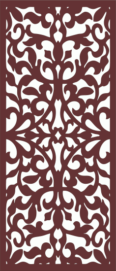 Privacy Partition Indoor Panels Room Divider Lattice Pattern For Laser Cut Free Vector File