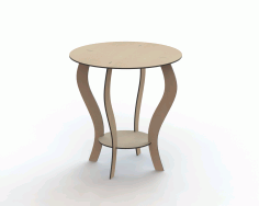 Round Table 650 Mm Free DXF File