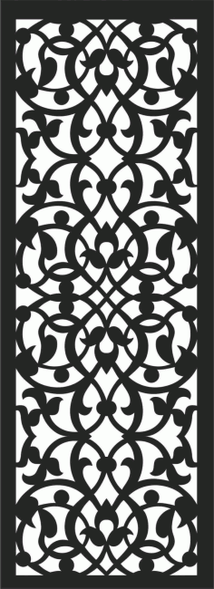 Screen Panel Patterns Seamless 58 Free DXF File