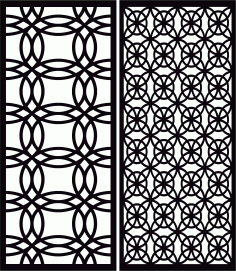 Screen Separator Living Room Seamless Panels For Laser Cut Free Vector File