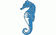 Seahorse Free DXF File