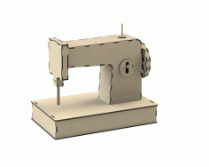 Sewing Machine For Laser Cut Free Vector File