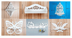 Shelves Collection For Laser Cutting Free Vector File