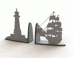 Ship Book Support Laser Cut For Laser Cut Free Vector File