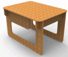 Small Table Free DXF File