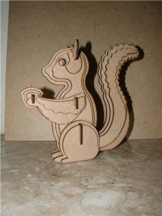 Squirrel For Sarah Free DXF File