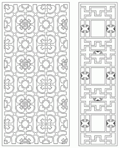 Swastika Pattern For Laser Cut Cnc Free DXF File