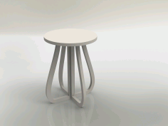 Tabouret 19mm Stool Free DXF File