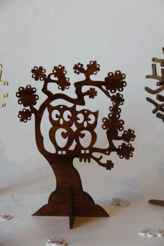 Tree With Birds Cnc Router Plan For Laser Cut Free Vector File