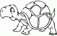 Turtle Art Free DXF File, Free Vectors File