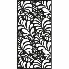 Vintage Metal Cut Out Panel Free DXF File