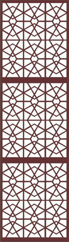 Window Grill Seamless Design For Laser Cut Free Vector File