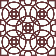 Window Grill Seamless Separator Panel For Laser Cut Free Vector File
