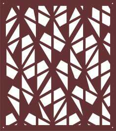 Window Jali Seamless Panel For Laser Cut Free Vector File