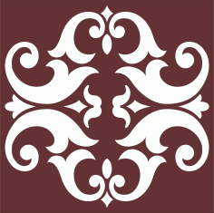 Window Seamless Grill Panel For Laser Cut Free Vector File