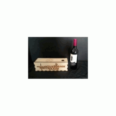 Wine Gift Box Free DXF File