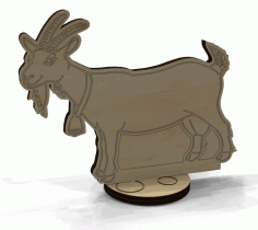 Wooden Animal Toy Decoration Laser Cut Template Free Vector File