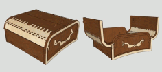 Wooden Box For Laser Cut Free Vector File, Free Vectors File