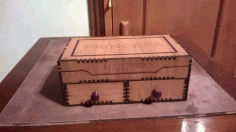 Wooden Decorative Box Free DXF File