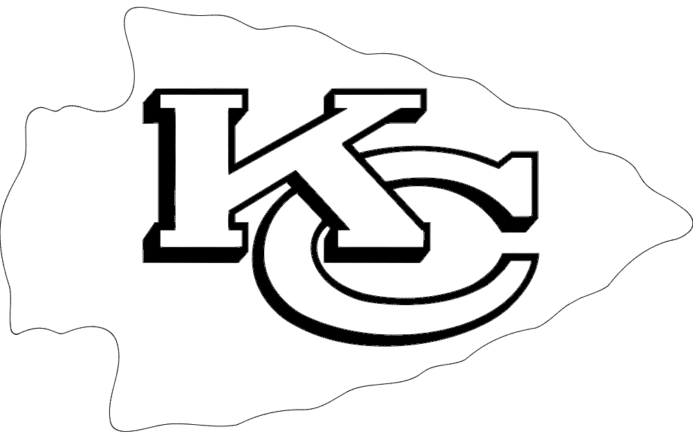 2000px Kansas City Chiefs Logo Svg Free DXF File