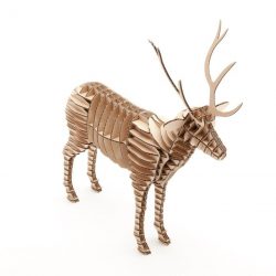 3d Deer Assembly Model Free Vector File