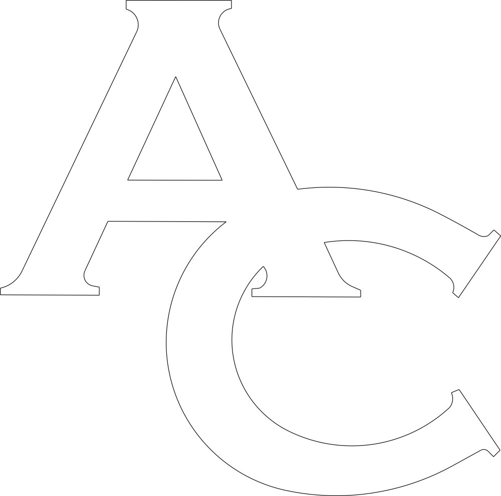 Ac Logo Free DXF File