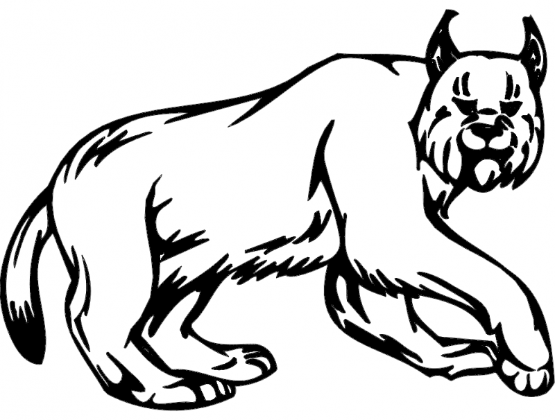 Animal Mascot 045 Free DXF File