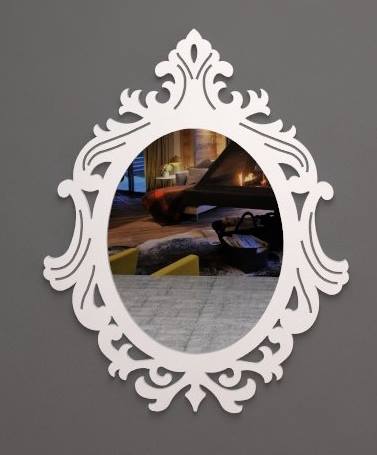 Ayna 0003 Mirror Art Free DXF File