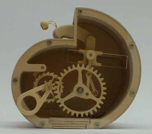 Bank Mechanical Snail Drawing Free DXF File