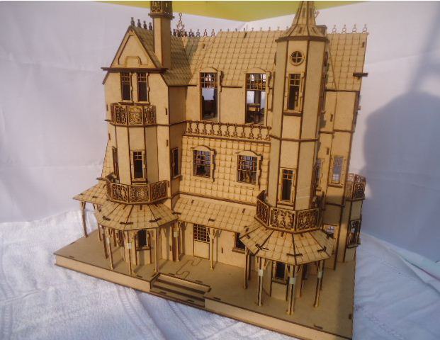 Baskerville Hall Free DXF File