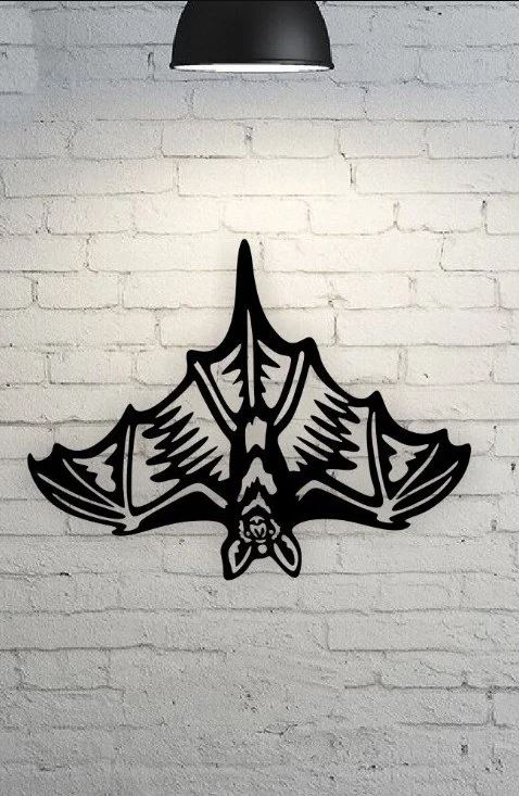 Bat Wall Decorand Free Vector File