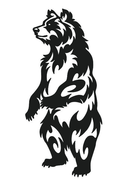 Bear Decorative For Plasma Free Vector File