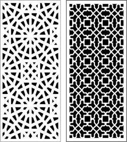 Beautiful Living Room Baffle Pattern For Laser Cut Cnc Free Vector File