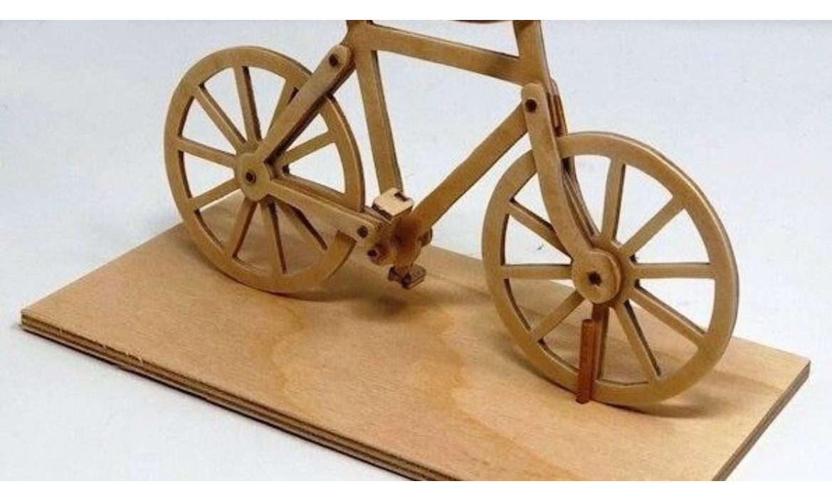 Bisiklet Bike For Laser Cut Free DXF File