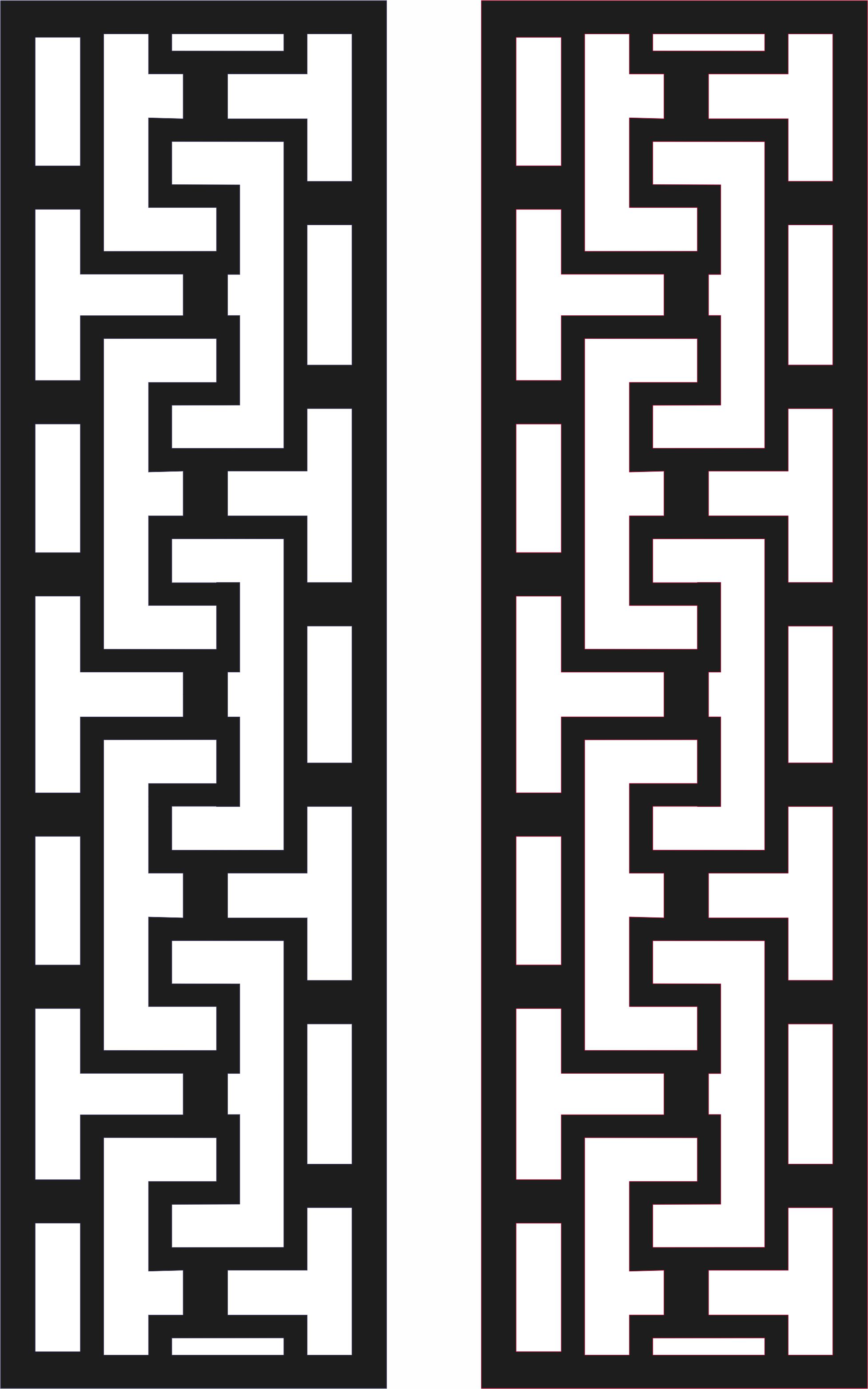 Border Decorative Beautiful Pattern For Laser Cutting Free DXF File