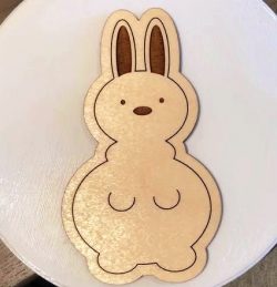 Bunny For Laser Cut Cnc Free DXF File