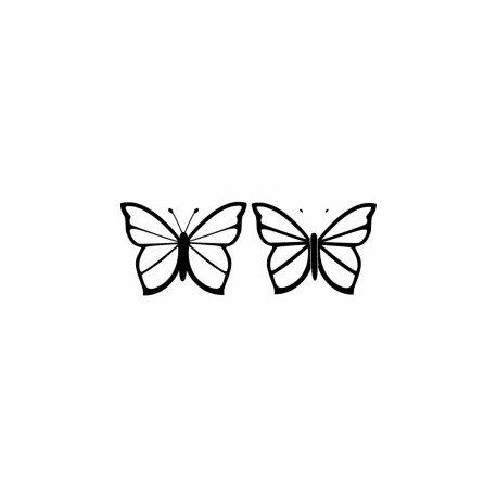 Butterfly 26 Ornament Decor Free DXF File