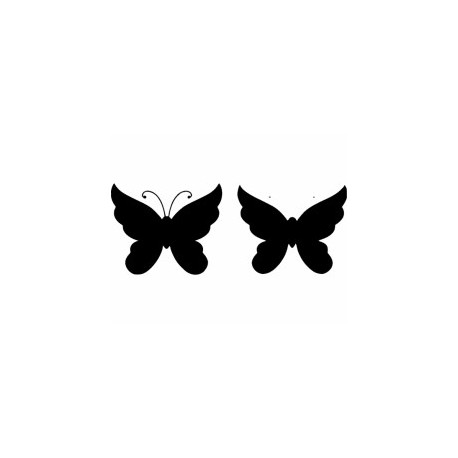 Butterfly 27 Ornament Decor Free DXF File