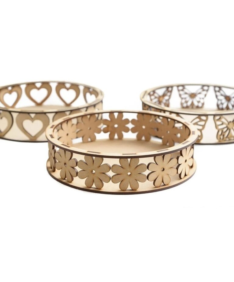 Candy Bowls Or Boxes For Jewelry For Laser Cut Free DXF File