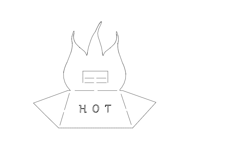 Card Holder Free DXF File