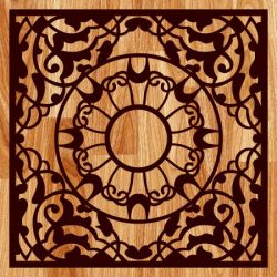 Carved Gift Box Pattern For Laser Cut Free Vector File