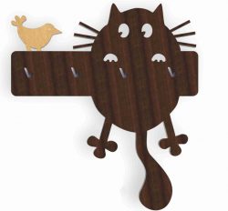 Cat Hangers Hanging Free Vector File