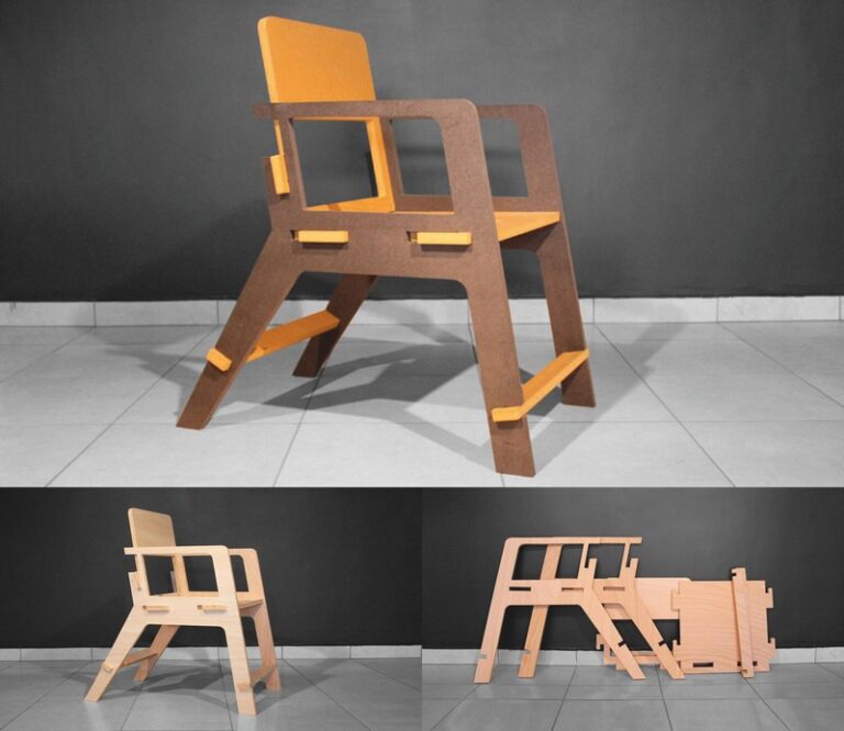 Chair Kuka For Laser Cut Free Vector File