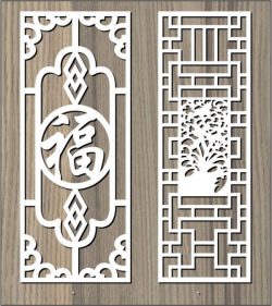 Chinese Ancient Pattern For Laser Cut Cnc Free Vector File