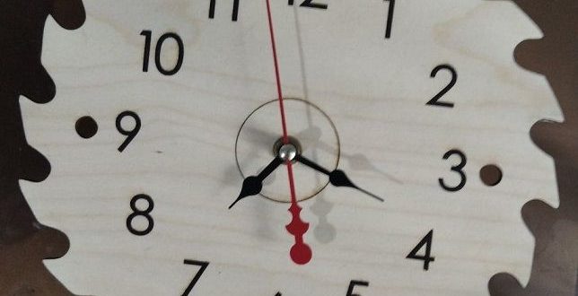 Circular Saw Watch For Laser Cut Free DXF File