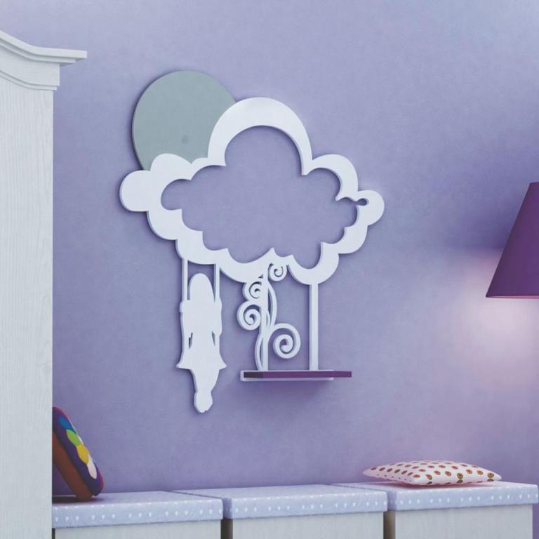 Cloud Photo Frame For Laser Cutting Free Vector File