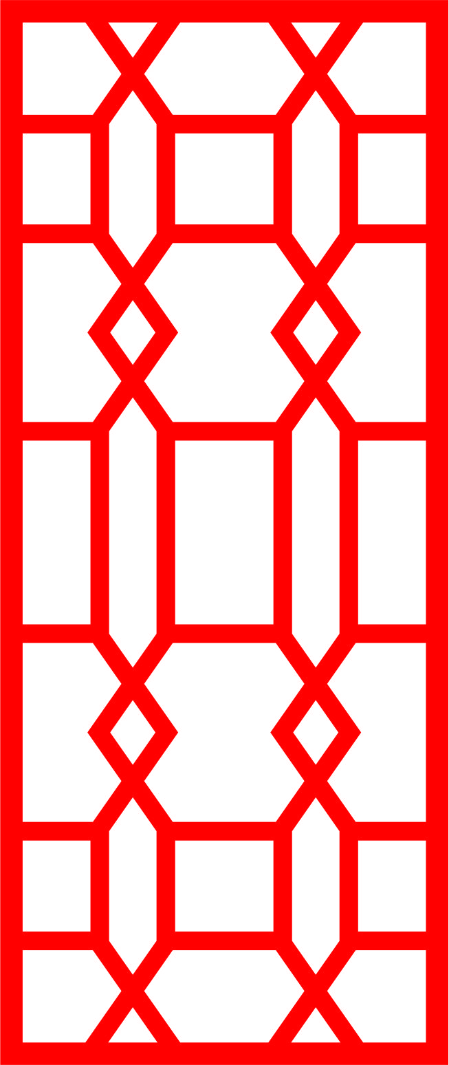 Cnc Jali Inspired Grill Screen Design Free Vector File