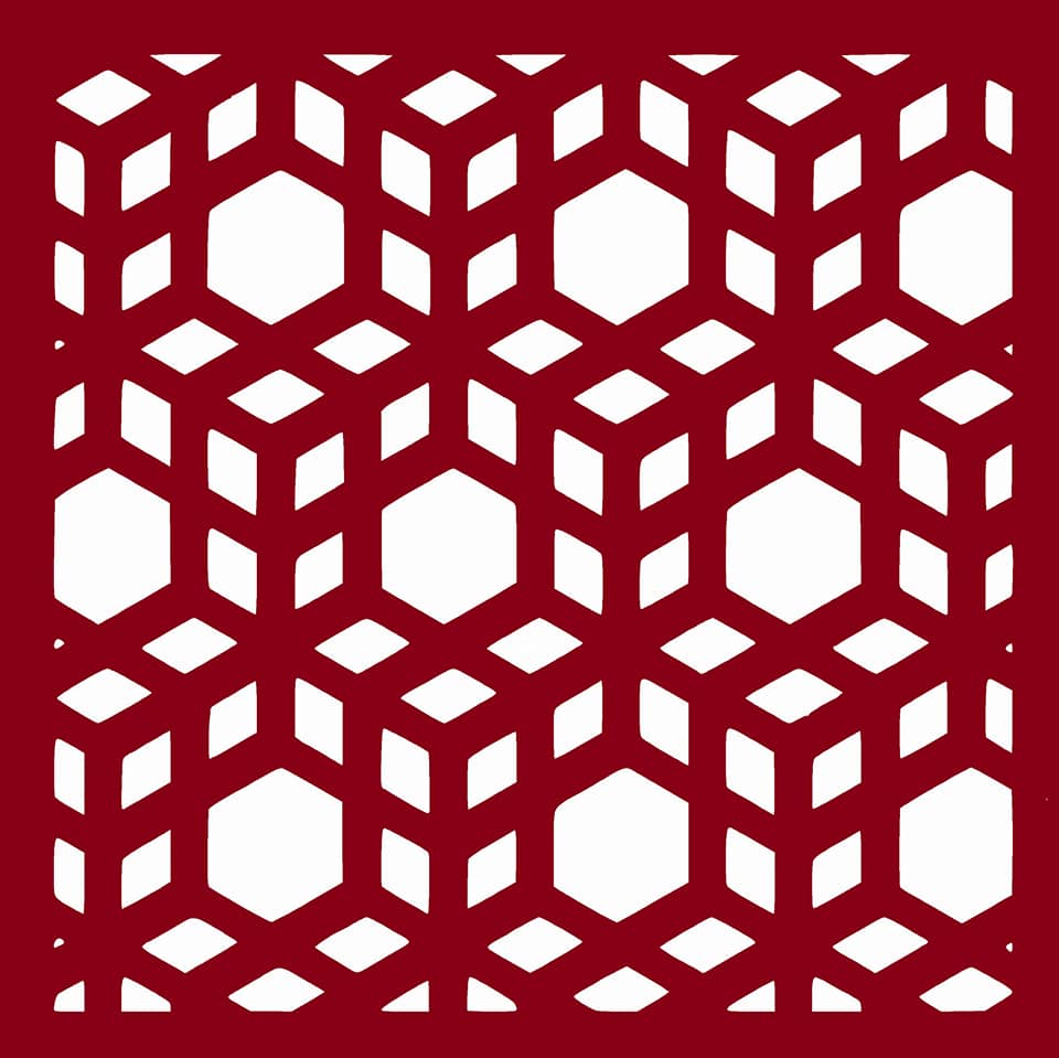 Cnc Laser Cut 3d Cubes Pattern Free DXF File