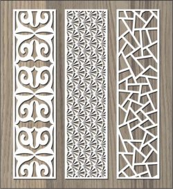 Cnc Laser Cut Stone Pattern Baffle Pattern Free Vector File