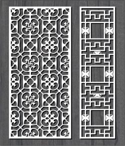 Cnc Laser Cut Swastika Pattern Free Vector File